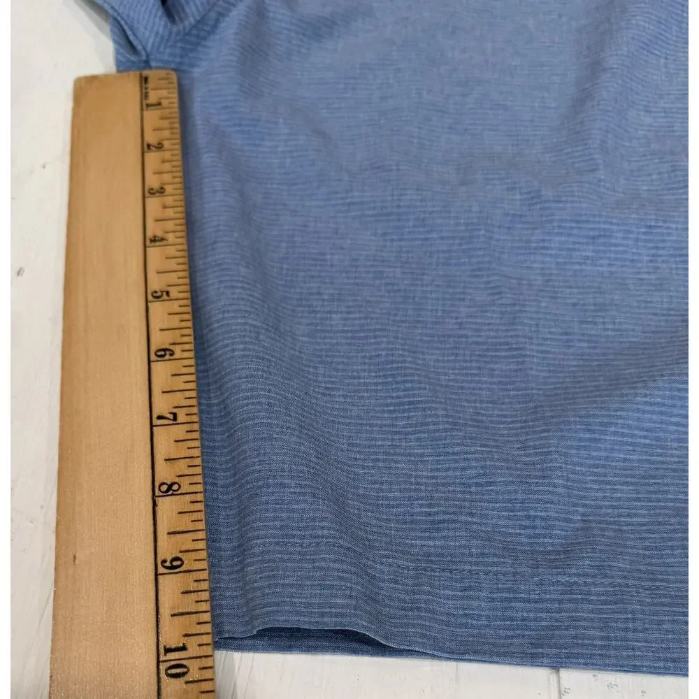 Travis Mathew Men`s Golf Shorts Polyester Stretch Size 38Blue #4710